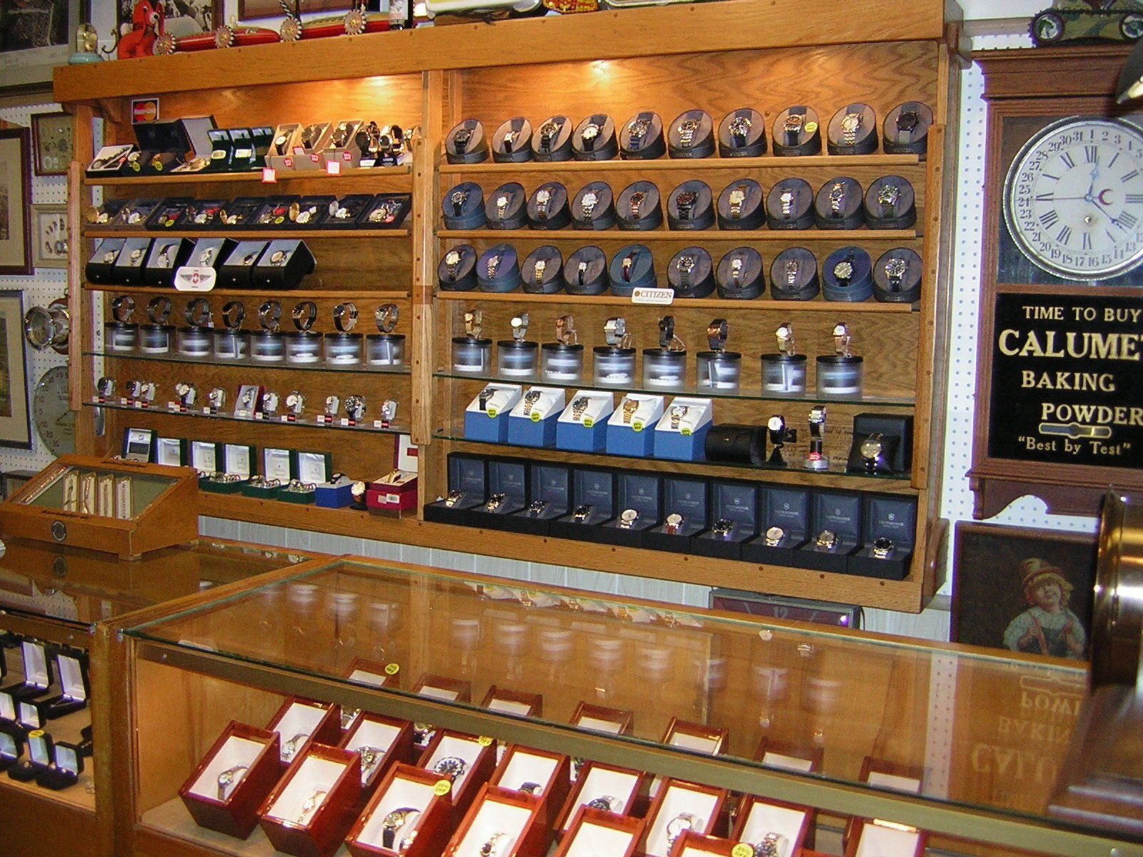 Jewelry Display at Anderson Jewelers